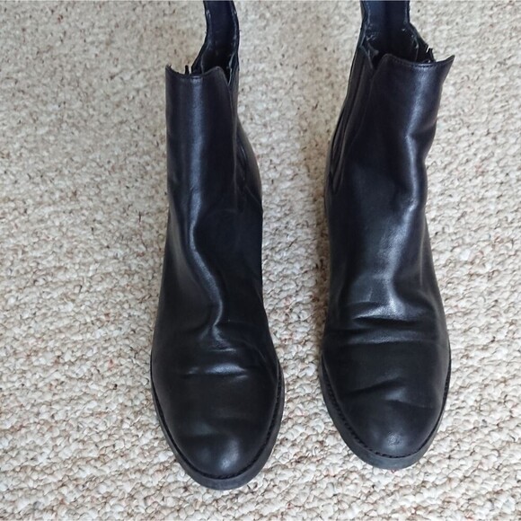 Stuart Weitzman Basilico Chelsea ANKLE BOOTS black size 10M - Picture 3 of 10